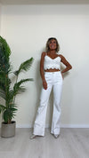 ALCOTT - CN6043DOAY14 - TOP CROCHET CON SPALLINE REGOLABILI