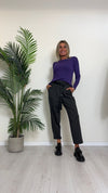 TENSIONE IN - RB2071-AI24 - MAGLIA IN VISCOSA GIRO COLLO SLIM FIT