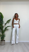 ALCOTT - CN6043DOAY14 - TOP CROCHET CON SPALLINE REGOLABILI