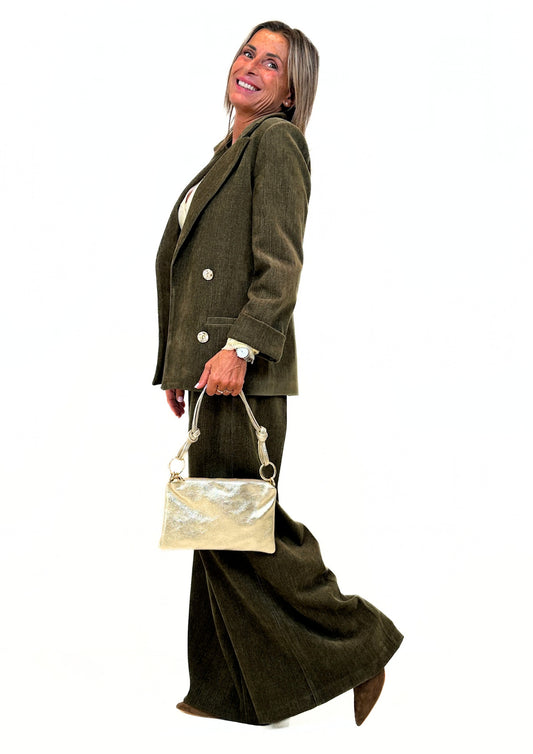 Pantalone Palazzo Effetto Velluto