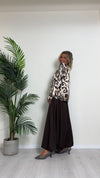 DAFNE - 5375P22 - BLUSA 100%VISCOSA FANTASIA, OVER FIT