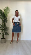 VENTISEI - 21.1871P19 - BLUSA VISCOSA 100% DOPPIO SCOLLO A V STONDATO