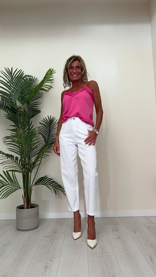 LALTERNATIVASTYLE - 2652P28 - PANTALONE SLOUCHY BULL DENIM LIGHT