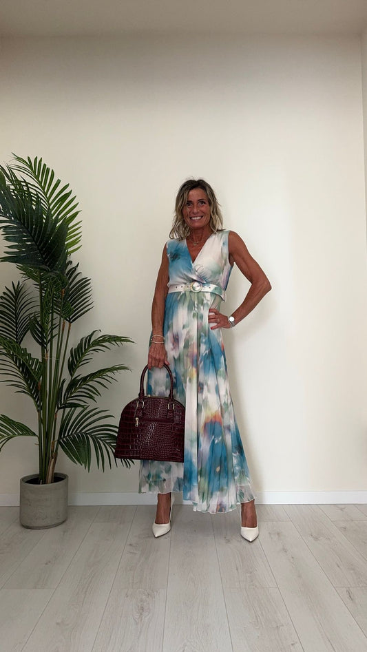 ANTONELLO SERIO - 32A56467SS24 - BAULETTO STONDATO, MULTIZIP, SIMIL PELLE EFFETTO SNAKE