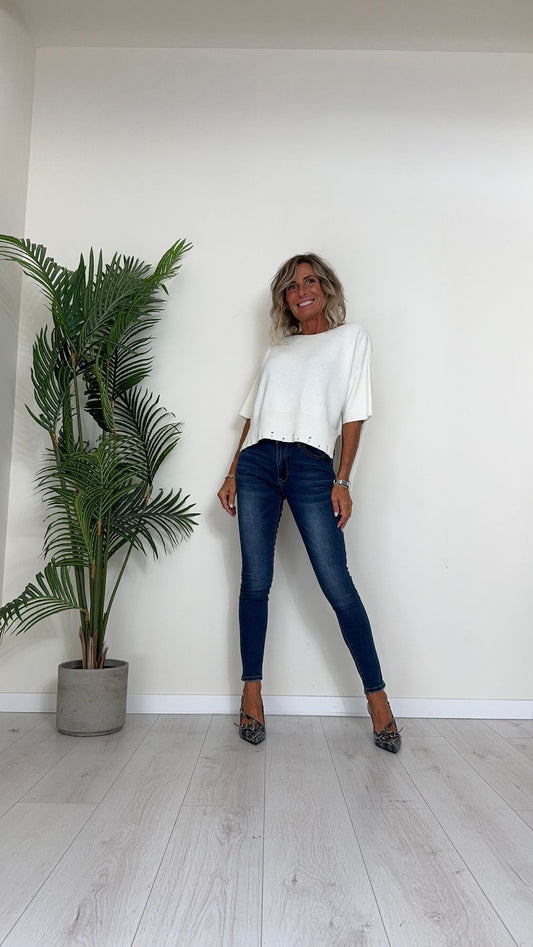 PLEASE - P8361HOM31 - JEANS SKINNY PUSH UP