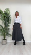 SUSYMIX - R748NY - CAMICIA COTONE BOTTONE GIOIELLO