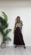 DAFNE - 5375P22 - BLUSA 100%VISCOSA FANTASIA, OVER FIT
