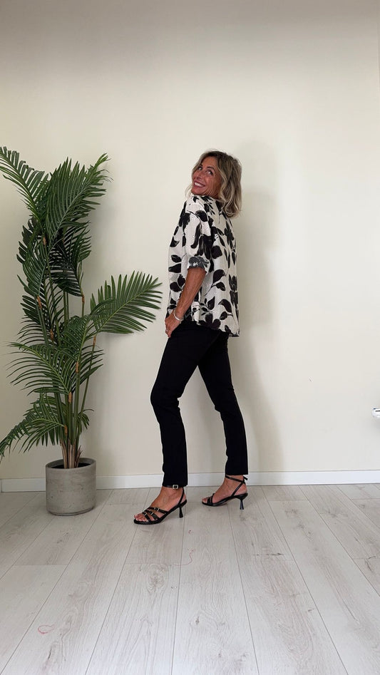 DAFNE - 5099P24 - BLUSA SANGALLO FANTASIA