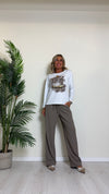 DAFNE - 755P14 - T-SHIRT COTONE CON STAMPE, REGURAR FIT