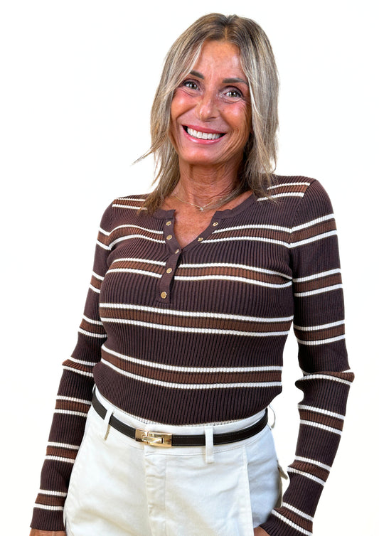 Frisson - Maglia a Costine Rigata