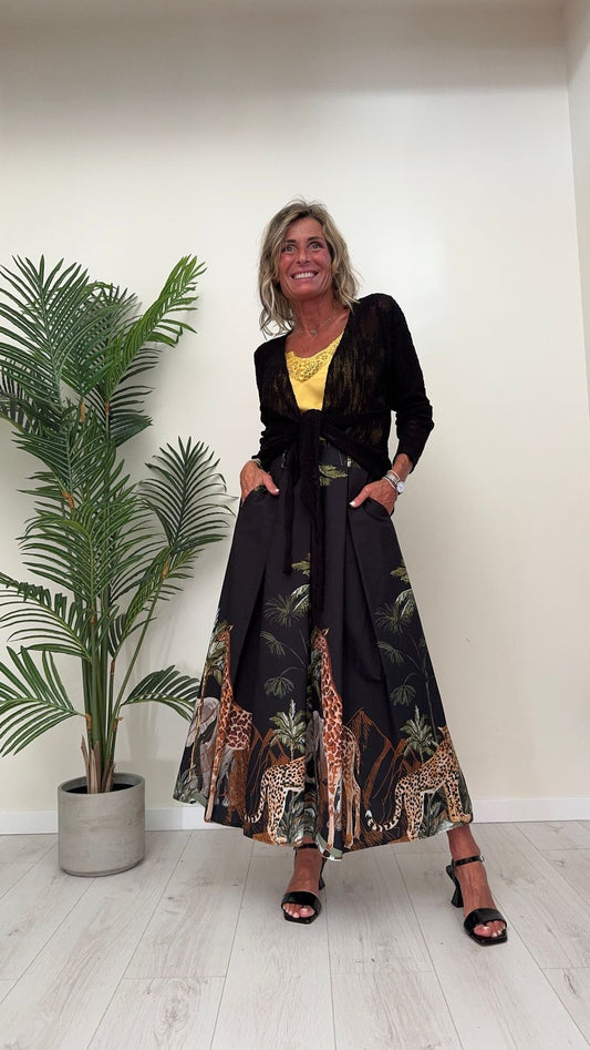 DAFNE - XS2281P22 - CARDIGAN FIAMMATO