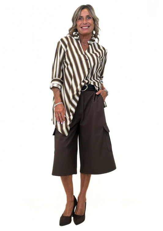 Gualtieri - Camicia a Righe Diagonali