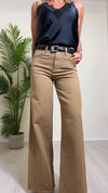 SUSYMIX - W136520 - CINTURA PELLE FIBBIA ANTICATA