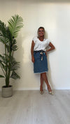 VENTISEI - 21.1871P19 - BLUSA VISCOSA 100% DOPPIO SCOLLO A V STONDATO