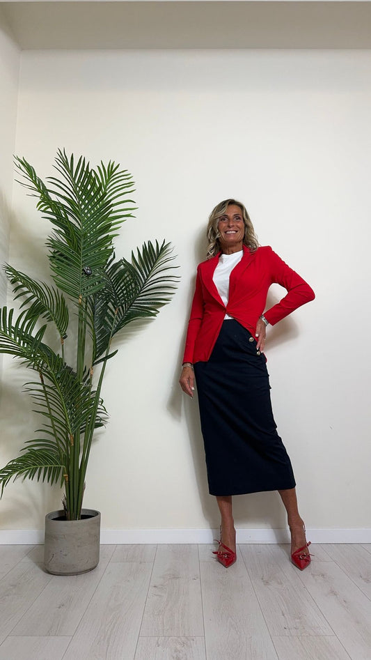 SUSYMIX - SM5007H - GIACCA MONOPETTO SLIM FIT POLIVISCOSA