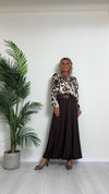 DAFNE - 5375P22 - BLUSA 100%VISCOSA FANTASIA, OVER FIT