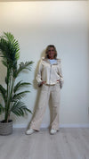 DAFNE - 2103P26 - FELPA APERTA CON ZIP IN COTONE GARZATO CON CAPPUCCIO E MANICHE TAFFETA'