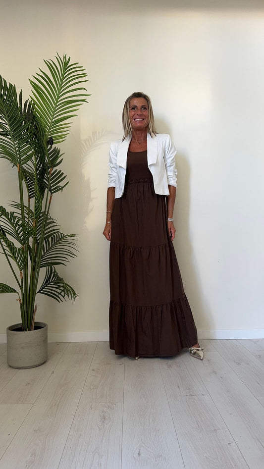 GIORGIA & JHONS - 60429SS24 - GIACCHINO COTONE FODERATO CON PUNTE