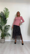 TENSIONE IN - RB2071-AI24 - MAGLIA IN VISCOSA GIRO COLLO SLIM FIT