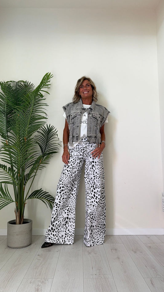 DAFNE - Z0202405P39 - GIUBBINO DENIM OVER FIT STONE WASHED