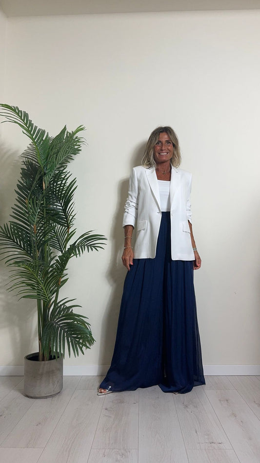 PLEASE - J0J5CMO000 - GIACCA 80%VISCOSA 20%LINO MONOPETTO