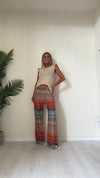 DAFNE - 411P19 - TOP LUREX IN VISCOSA MANICA ROUCHES