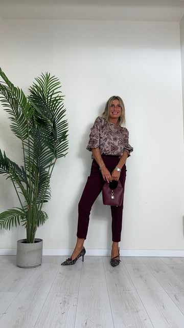 HIGH GARDEN - 4458 - BORSA SECCHIELLO PICCOLA IN PELLE CON  LUCCHETTO