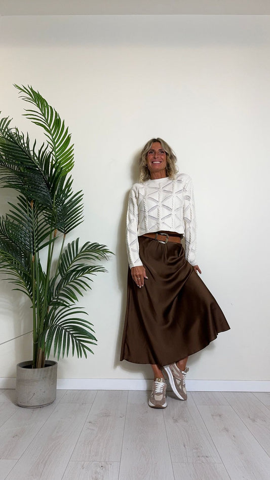 DAFNE - CT3685P8 - CINTURA SIMIL PELLE ELASTICIZZATA FIBBIA ONDA