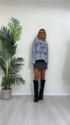TENSIONE IN - 35297 - GONNA CORTA IN POLIVISCOSA ZIP LATERALE