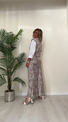 DAFNE - 4880P27 - CAMICA COTONE/VISCOSA FANTASIA LEOPARDATA