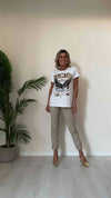 DAFNE - 718142CHP13 - T-SHIRT COTONE STAMPA CHICAGO