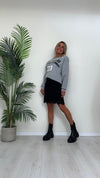 SUSYMIX - G66211PI - GONNA PIZZO FODERATA AL GINOCCHIO