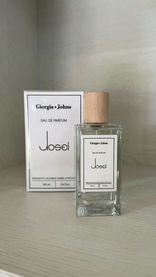 GIORGIA & JHONS - 95001 - EAU DE PARFUM "JOSEY" 100 ML
BERGAMOTTO, GELSOMINO SAMBAC & PATCHOULI