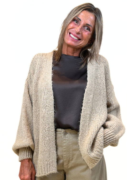 Flanerie - Cardigan Lavorazione Punto Costa Inglese