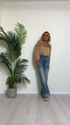 TENSIONE IN - AI24TENS05 - JEANS GAMBA DRITTA CON APPLICAZIONI STRASS