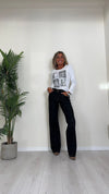 DAFNE - 755P14 - T-SHIRT COTONE CON STAMPE, REGURAR FIT