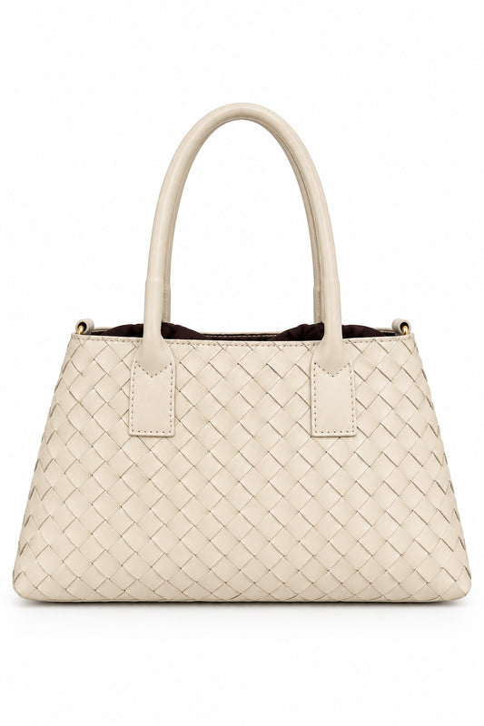 Courant - Borsa Tote in Pelle Intrecciata Made in Italy