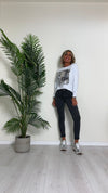 DAFNE - 755P14 - T-SHIRT COTONE CON STAMPE, REGURAR FIT