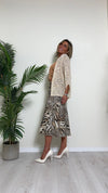 SUSYMIX - 50222 - CARDIGAN APERTO FILATO GREZZO