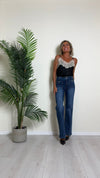 GIORGIA & JHONS - 60145FW24 - JEANS ELASTICIZZATO CON TASCHINI