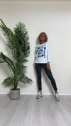 DAFNE - 755P14 - T-SHIRT COTONE CON STAMPE, REGURAR FIT