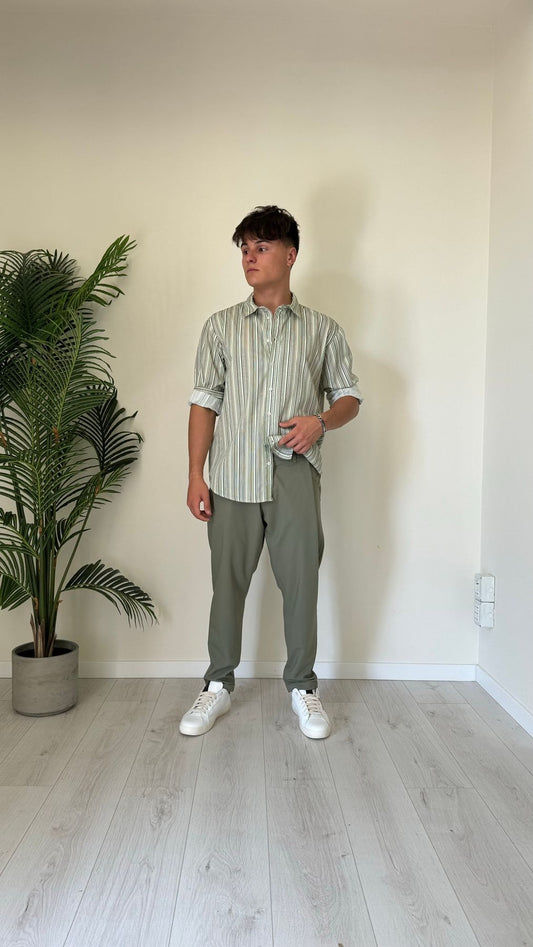 IMPERIAL - PE5AHMI - PANTALONE POLIVISCOSA CON PINCES
