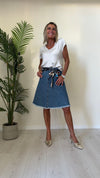 VENTISEI - 21.1871P19 - BLUSA VISCOSA 100% DOPPIO SCOLLO A V STONDATO