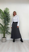 SUSYMIX - R748NY - CAMICIA COTONE BOTTONE GIOIELLO