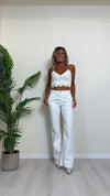 ALCOTT - CN6043DOAY14 - TOP CROCHET CON SPALLINE REGOLABILI