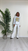 DAFNE - 755P14 - T-SHIRT COTONE CON STAMPE, REGURAR FIT