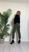 DAFNE - 247.822663P29 - PANTALONE COTONE MANOPESCA FANTASIA, SLOUCY SLIM