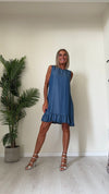 DAFNE - 1729P25 - ABITO TENCEL LACCIO FIOCCO NUCA