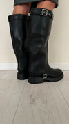 SUSYMIX - 507 - STIVALE CON GHETTA STACCABILE IN SIMIL PELLE