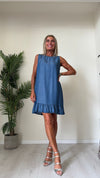 DAFNE - 1729P25 - ABITO TENCEL LACCIO FIOCCO NUCA